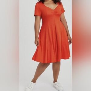 Torrid Sweetheart Short Sleeve Dress